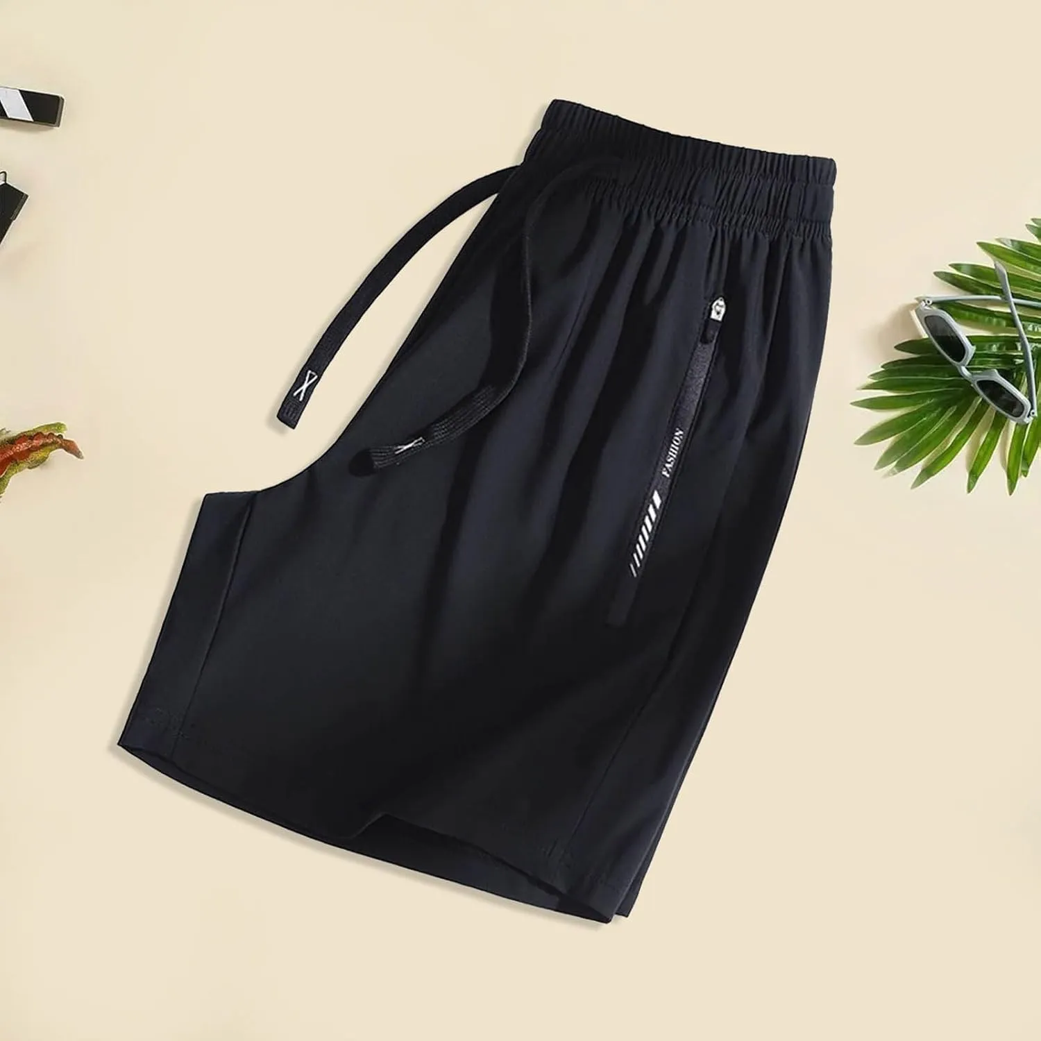 Beeswan Shorts for Women Over 50, 2025 New Stretch Active - Women's Ultra Stretch Breathable Quick Drying Casual Iced Shorts