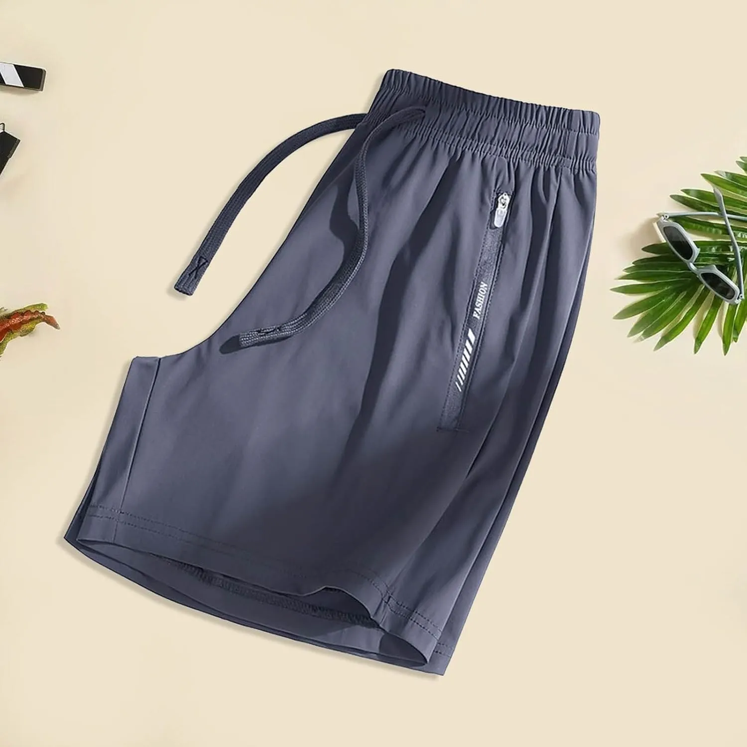 Beeswan Shorts for Women Over 50, 2025 New Stretch Active - Women's Ultra Stretch Breathable Quick Drying Casual Iced Shorts