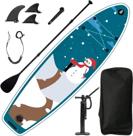 GOWE Inflatable Stand Up Paddle Board 9.9'x33 x5 with Accessories