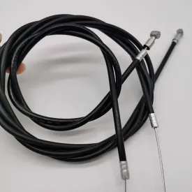 Jessica welcomes you 1 Pair Front and Rear Brake Cable,Black Bicycle Brake Wire