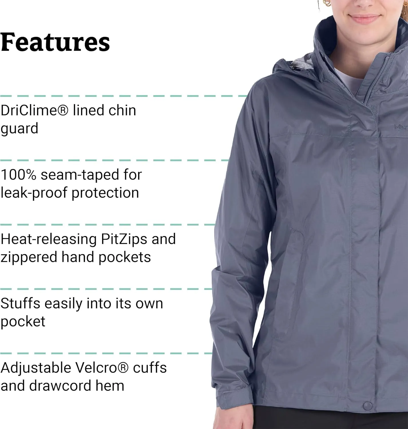 MARMOT Women's Precip Eco Jacket