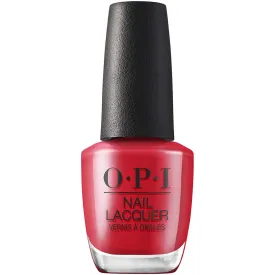 OPI Nail Lacquer Nail Polish | Opaque Light Red Crme Chip Resistant Nail Polish | Vegan, Fast Drying, Streak Free