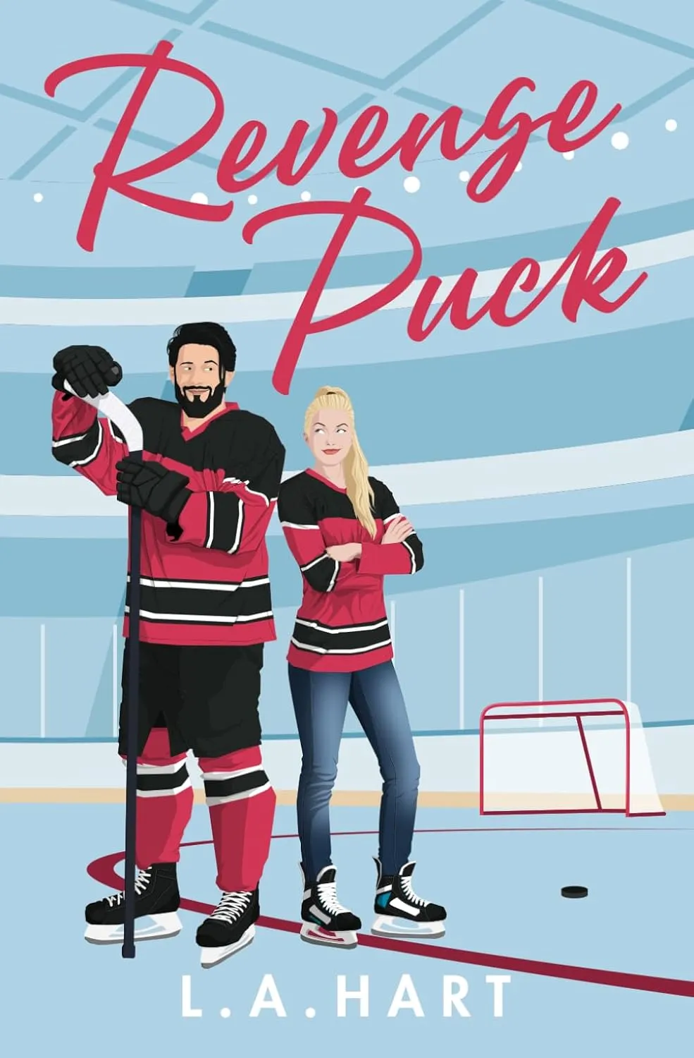 Revenge Puck: A Fake Dating, Grumpy Sunshine Hockey Romance (Shot at Love) Paperback  January 16, 2025