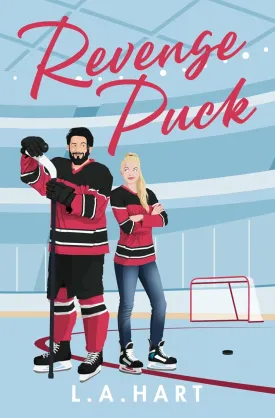 Revenge Puck: A Fake Dating, Grumpy Sunshine Hockey Romance (Shot at Love) Paperback  January 16, 2025