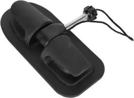 Rubber Kayak Boat Paddle Clip Holders Mount Patch with Secure Paddle Grip Storage, for Inflatable Boat Rafts Dinghy