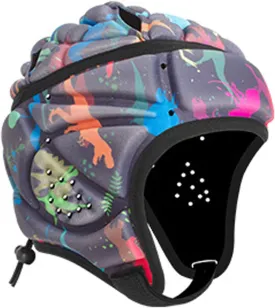 Rugby Helmet, Adjustable 7v7 Football Helmet for Kids Youth, Soft Padding Scrum Cap, Breathable Headgear for Flag Football, Brazilian jiu-Jitsu, Special Needs Helmet