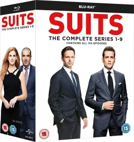 Suits: The Complete Series 1-9 Seasons (34 Disc Set) [Blu-ray] [Region Free]