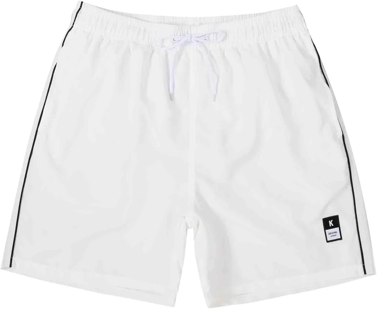 SUNDAY ROSE Mens Swim Trunks Quick Dry 5 inch Inseam Beach Shorts with Mesh Lining Bathing Suits for Men