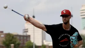 The Rev Pro Arm Path Trainer - Throwing & Pitching Trainer for Baseball, Softball, Waterpolo and Shoulder Warm-ups