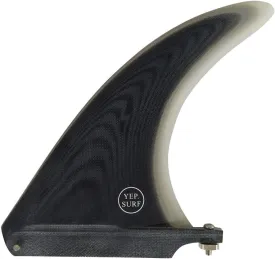 YEP.SURF Classic Surfboard Center Single Fin Multiple Colour Fiberglass Surfboard Fin - 7 Inch - 10.25 Inch